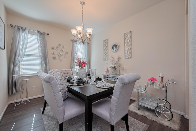 10434 Lake Of The Ozarks Dr, Humble, TX 77396 - dining room with wood finished floors and a chandelier