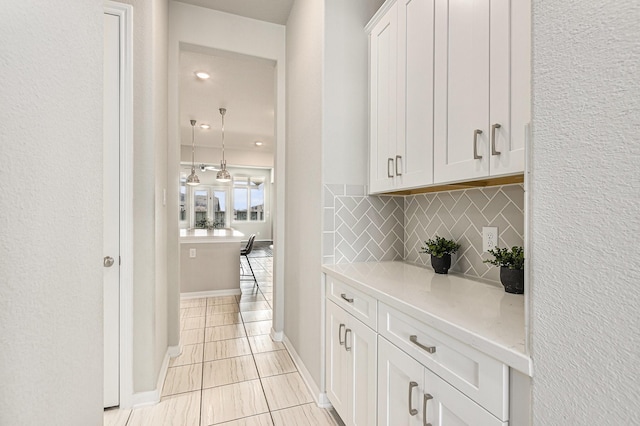13603 Sandford Meadow Ln, Cypress, TX 77429 - corridor with light tile patterned floors and baseboards