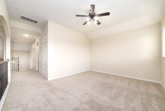 19503 S Coral Honeysuckle Loop, Cypress, TX 77433 - carpeted empty room with a ceiling fan and baseboards