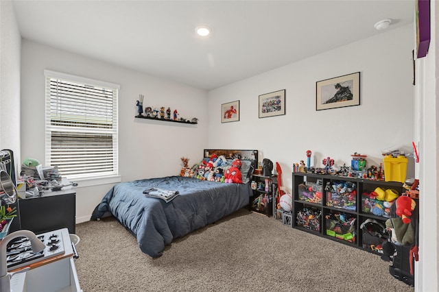225 Big Spring Dr, Anahuac, TX 77514 - carpeted bedroom with recessed lighting