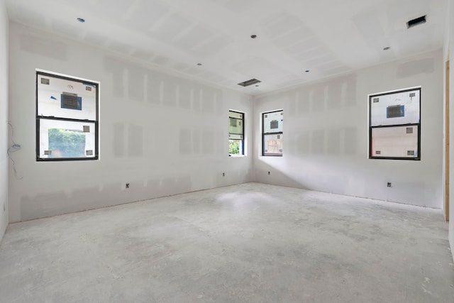 959 Althea Dr, Houston, TX 77018 - spare room with concrete flooring