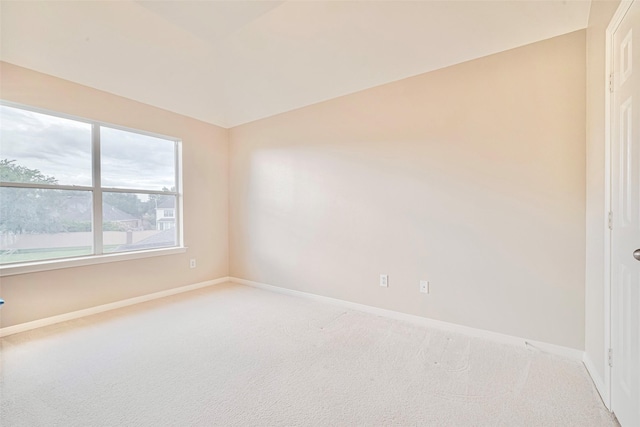 1814 Ferndale Lake Ct, Richmond, TX 77406 - carpeted spare room with baseboards and vaulted ceiling