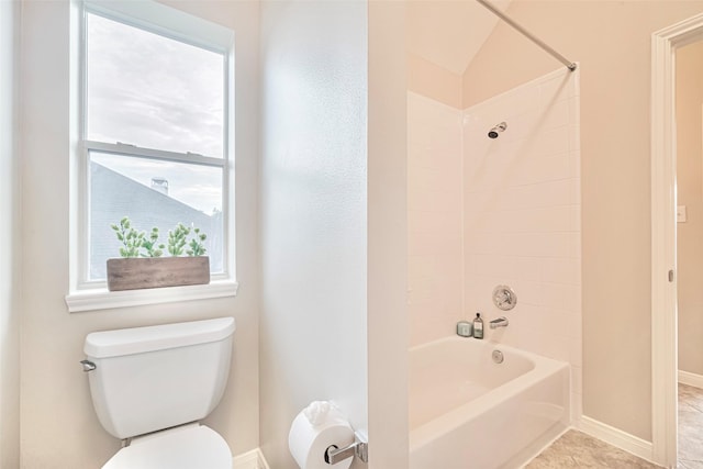 1814 Ferndale Lake Ct, Richmond, TX 77406 - full bathroom with toilet and tub / shower combination
