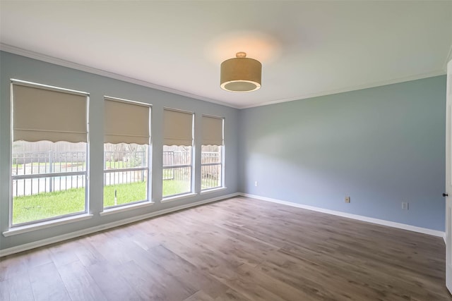 1711 Earl Of Dunmore St, Katy, TX 77449 - empty room featuring crown molding and wood finished floors
