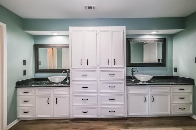 1711 Earl Of Dunmore St, Katy, TX 77449 - bathroom with vanity and wood finished floors