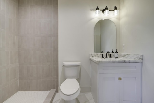 6110 Yarwell Dr, Houston, TX 77096 - full bath featuring vanity and tiled shower
