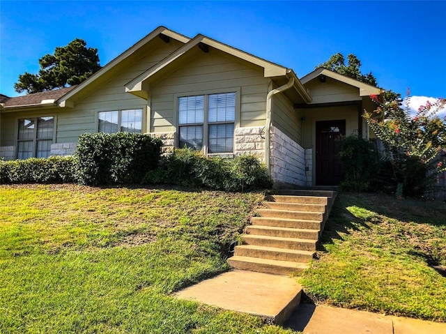 113 Bolero Way, Huntsville, TX 77340 - view of front of home featuring a front lawn