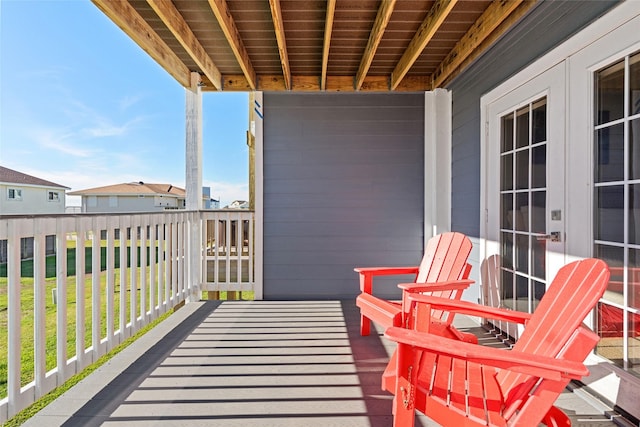 17711 Termini San Luis Pass Rd, Galveston, TX 77554 - view of balcony