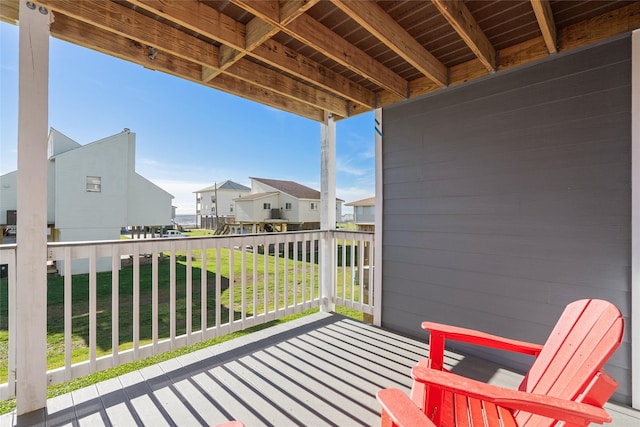 17711 Termini San Luis Pass Rd, Galveston, TX 77554 - balcony with a residential view