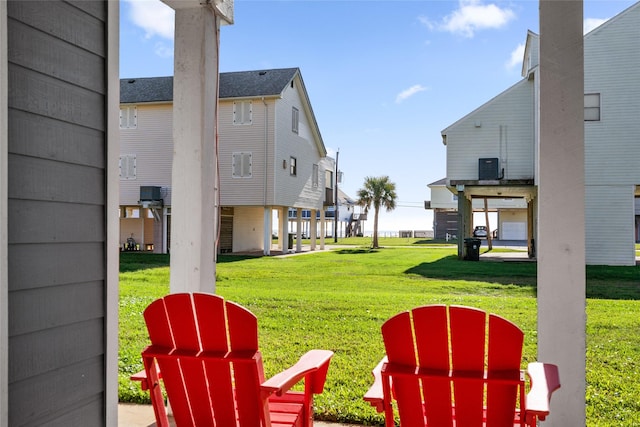 17711 Termini San Luis Pass Rd, Galveston, TX 77554 - view of green lawn