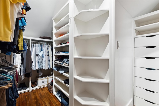 3404 Audubon Pl, Houston, TX 77006 - spacious closet featuring wood finished floors