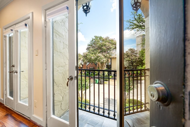 2217 Dunraven Ln, Houston, TX 77019 - doorway with plenty of natural light