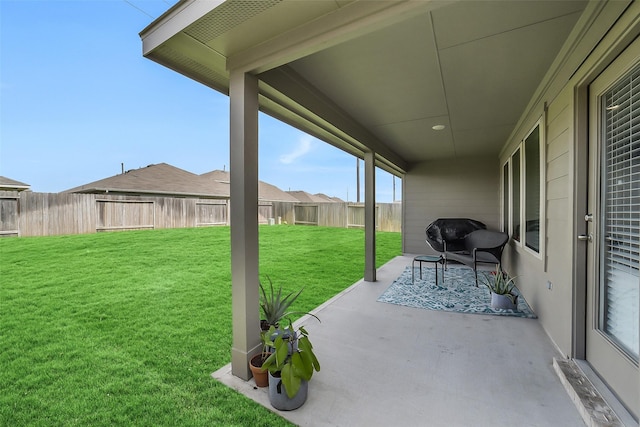 4310 Fornari Ln, Katy, TX 77449 - fenced backyard with a patio
