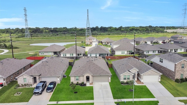 4310 Fornari Ln, Katy, TX 77449 - aerial perspective of suburban area