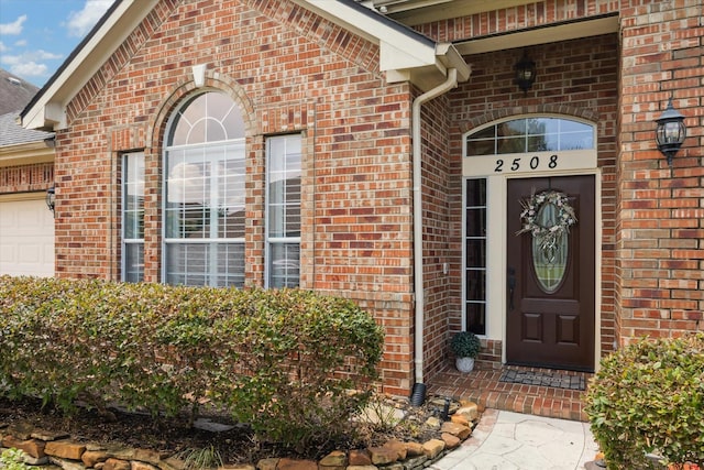 2508 Siskin Trl, League City, TX 77573 - property entrance with brick siding