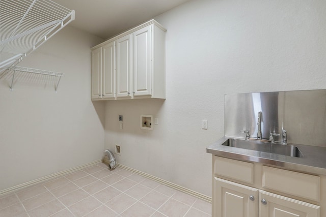 102 W Racing Cloud Ct, The Woodlands, TX 77381 - washroom with hookup for an electric dryer, hookup for a washing machine, and cabinet space