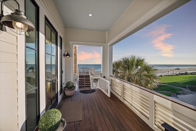 4223 Swashbuckle, Galveston, TX 77554 - balcony with a water view