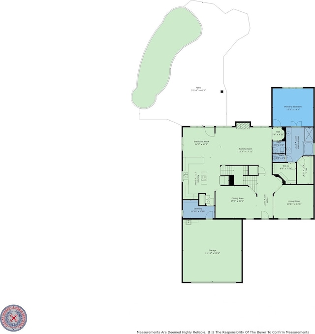 402 Starleaf Ln, Pearland, TX 77584 - view of home floor plan