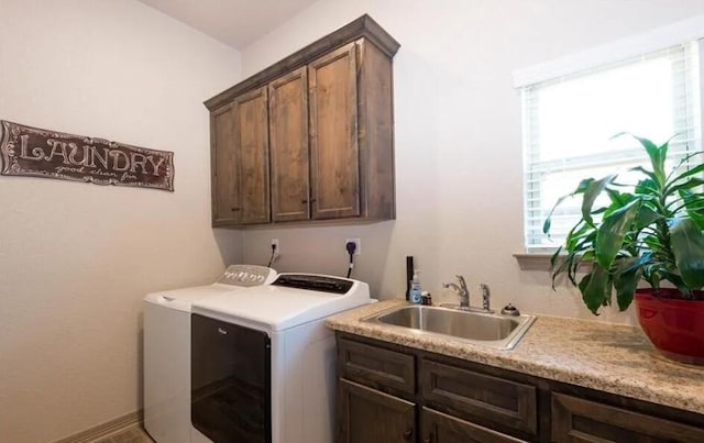 2977 Presidio Cir, Belton, TX 76513 - laundry room with washer and dryer and cabinet space