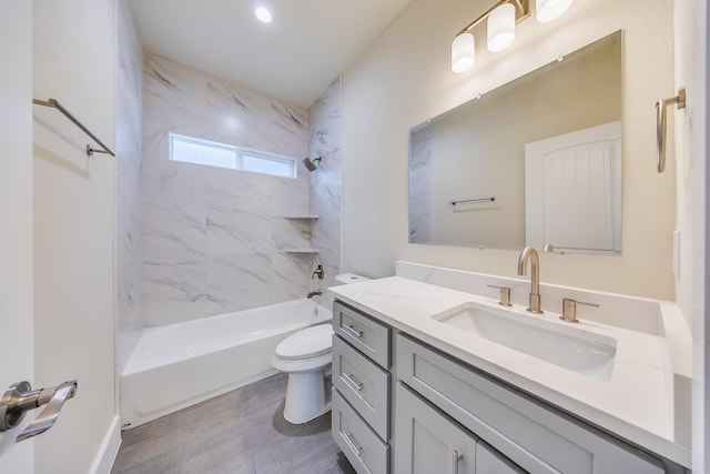10512 Exeter St, Houston, TX 77093 - full bath featuring vanity and shower / bathtub combination