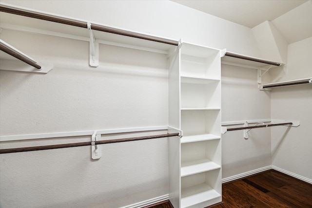 31703 Morning Ridge Ln, Spring, TX 77386 - spacious closet with dark wood-style flooring