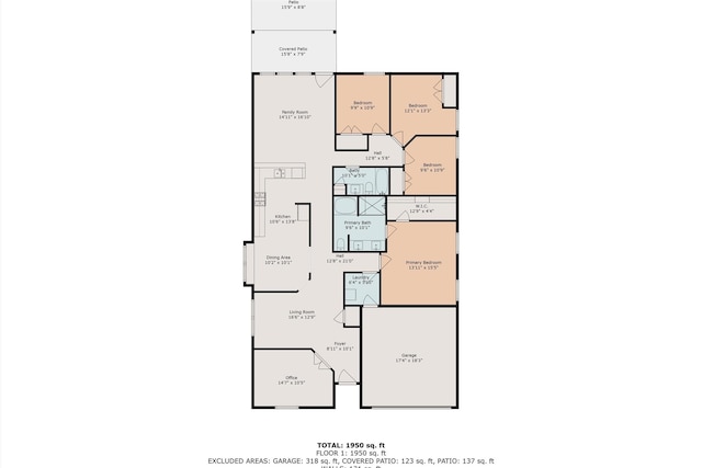 31703 Morning Ridge Ln, Spring, TX 77386 - view of property floor plan