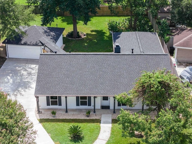 28926 Twisted Oak Dr, Shenandoah, TX 77381 - view from above of property