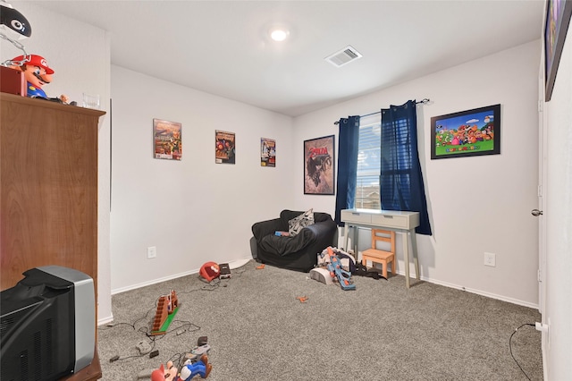 2435 Palmer Lake Ln, Spring, TX 77373 - game room with carpet flooring and baseboards