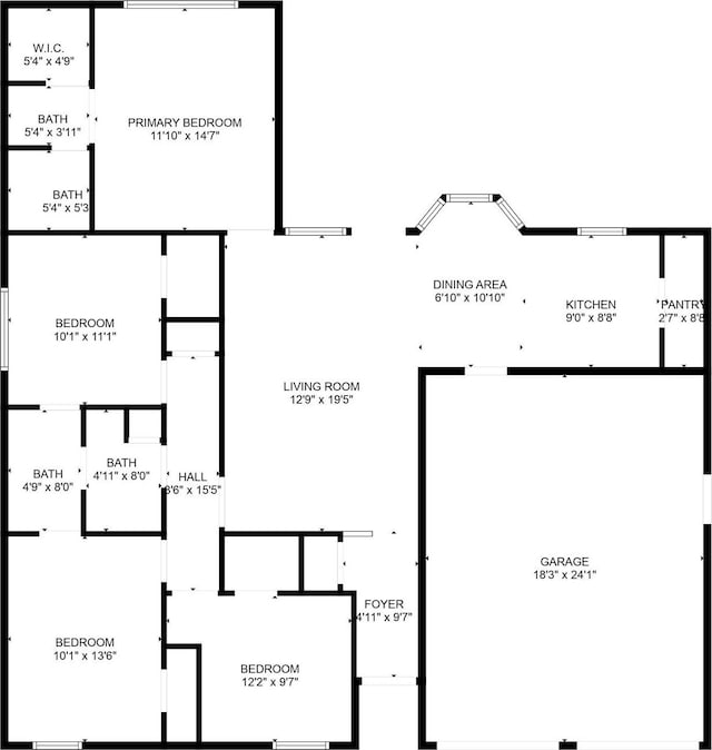 2121 Redwood St, Kemah, TX 77565 - view of property floor plan