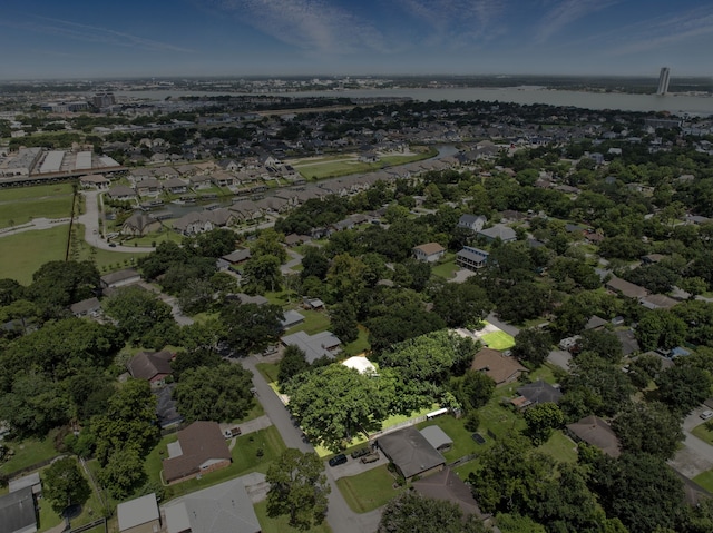 2121 Redwood St, Kemah, TX 77565 - aerial view of property's location featuring a nearby body of water and nearby suburban area