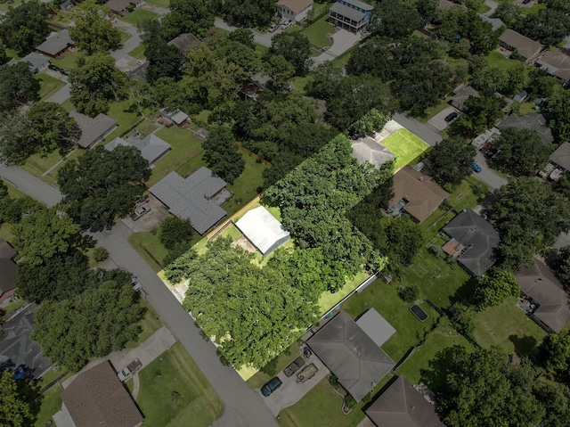 2121 Redwood St, Kemah, TX 77565 - aerial overview of property's location featuring nearby suburban area