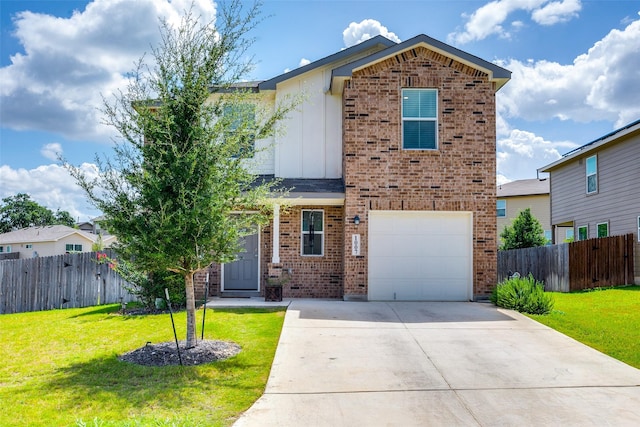 1007 Cozumel Emerald, San Antonio, TX 78253 - traditional-style house featuring brick siding, driveway, and a garage
