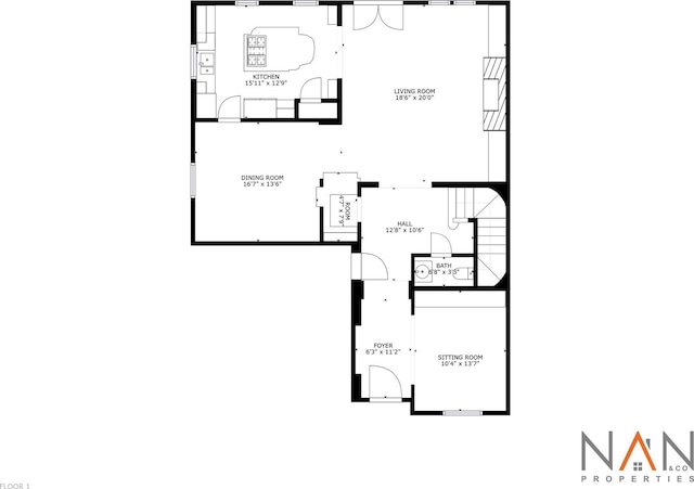 1229 Ripple Creek Dr, Houston, TX 77057 - view of home floor plan