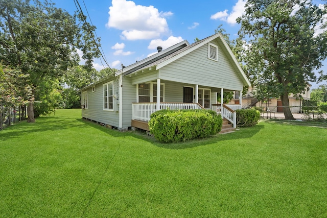 3822 Wipprecht St, Houston, TX 77026 - rear view of property featuring covered porch