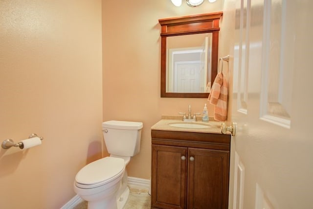 2917 Veva Dr, Pearland, TX 77584 - bathroom featuring toilet and vanity