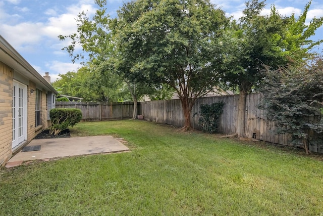 16822 Applecross Ln, Houston, TX 77084 - fenced backyard featuring a patio area