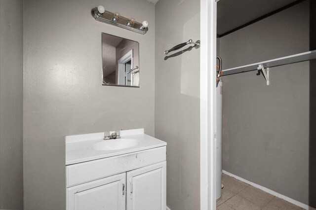 14504 Corpus Christi St Unit 4, Houston, TX 77015 - bathroom featuring vanity and tile patterned flooring