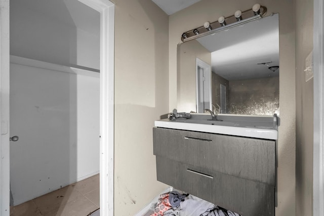 14504 Corpus Christi St Unit 4, Houston, TX 77015 - bathroom featuring vanity and tile patterned flooring