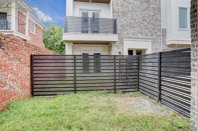 1405 Indiana St Unit B, Houston, TX 77006 - gate featuring french doors