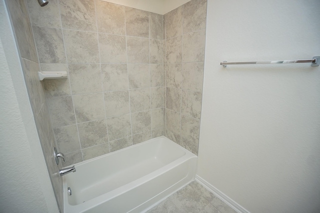 4615 Sabine Creek Way, Katy, TX 77449 - bathroom featuring tub / shower combination and tile patterned floors