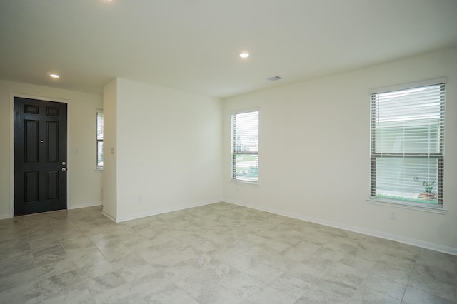 4615 Sabine Creek Way, Katy, TX 77449 - empty room with recessed lighting and baseboards