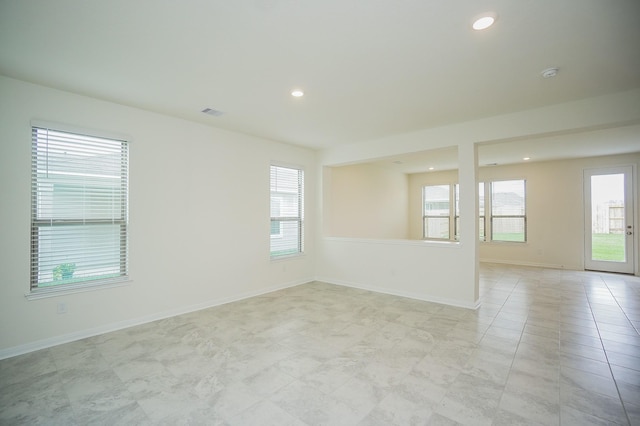 4615 Sabine Creek Way, Katy, TX 77449 - unfurnished room with a smoke detector and recessed lighting