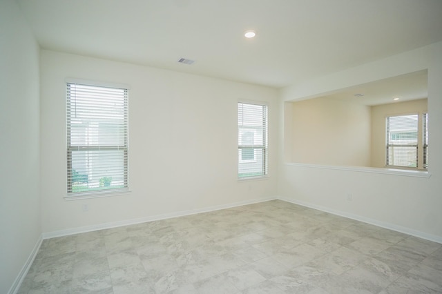 4615 Sabine Creek Way, Katy, TX 77449 - spare room with baseboards and recessed lighting