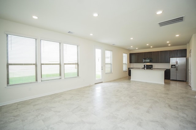 4615 Sabine Creek Way, Katy, TX 77449 - unfurnished living room with recessed lighting