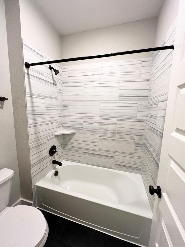 18518 Parkland Xing, Cypress, TX 77433 - full bath featuring shower / bath combination and tile patterned flooring