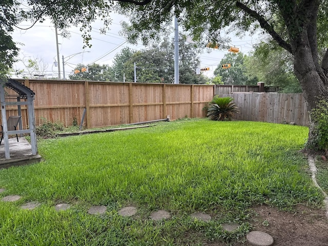 19423 Quiet Brook Dr, Houston, TX 77084 - view of fenced yard