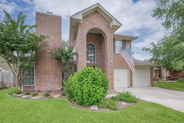 14334 Cypress Valley Dr, Cypress, TX 77429 - traditional home with brick siding and concrete driveway