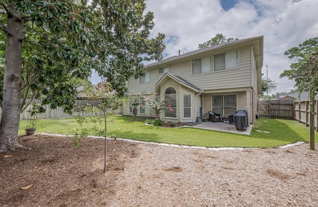 14334 Cypress Valley Dr, Cypress, TX 77429 - rear view of property with a patio and a fenced backyard