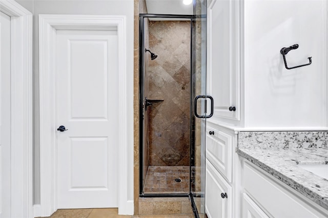 194 W Breezy Way, The Woodlands, TX 77380 - full bath featuring a stall shower and vanity