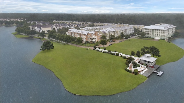 194 W Breezy Way, The Woodlands, TX 77380 - aerial view of a nearby body of water